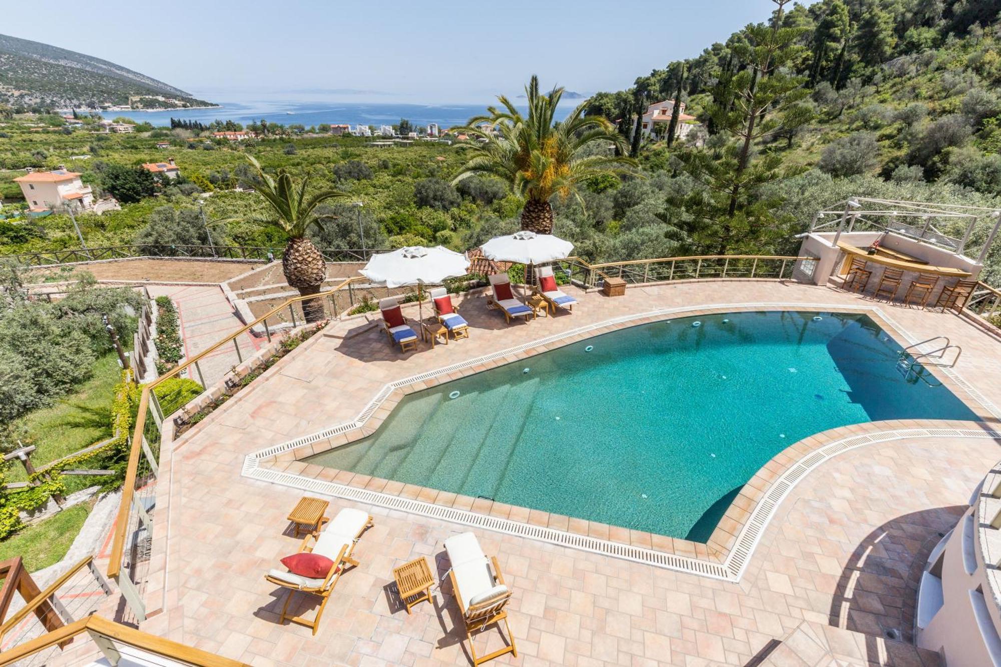 Elia Junior Suite In Epidavros With Shared Pool 네아 에피다브로스 외부 사진